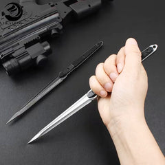 D2 Tea Needle Outdoor Straight Knife