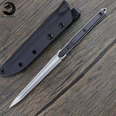 D2 Tea Needle Outdoor Straight Knife
