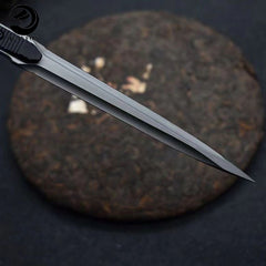 D2 Tea Needle Outdoor Straight Knife