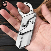 Mechanical folding EDC Knife