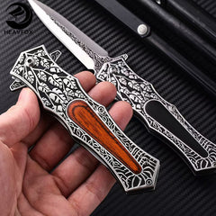 Carving folding knife fruit knife