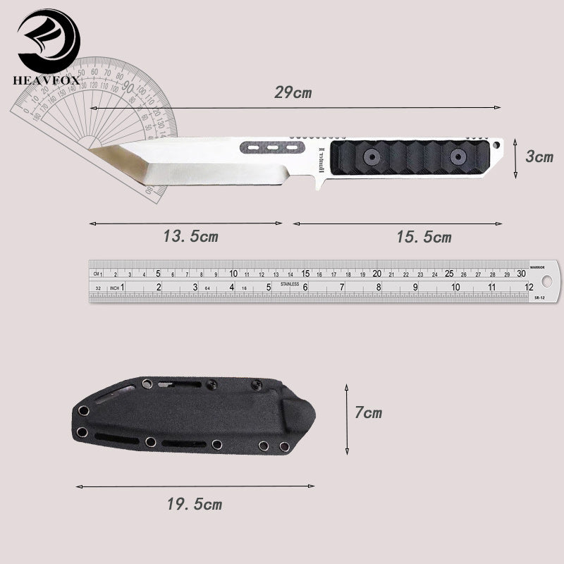 8mm Thick King Kong Superhard Stright Knife