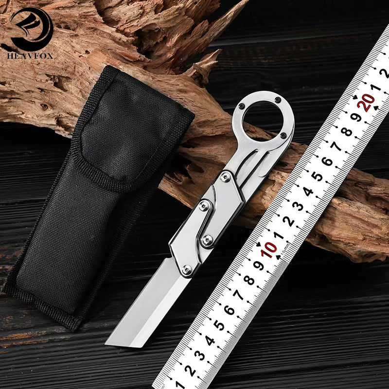 Mechanical folding EDC Knife