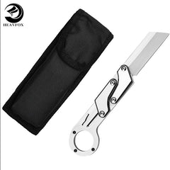Mechanical folding EDC Knife
