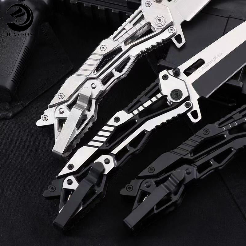 Mechanical Armor Magic FoldingKnife