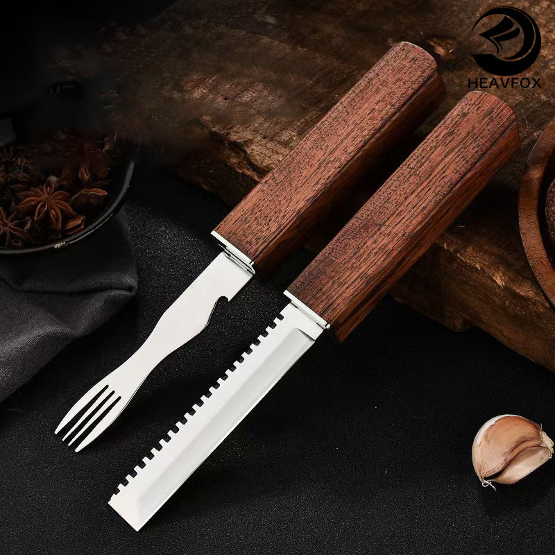 M390 Dragon and Phoenix TwoKitchen Knifes Gift Set
