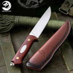 D2 Rosewood Handle Outdoor Tactical Knife