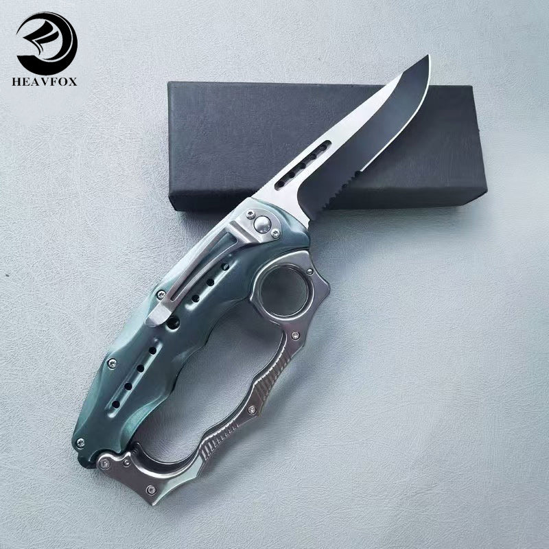 Knuckle Style knife MechaSpring Assist Knife