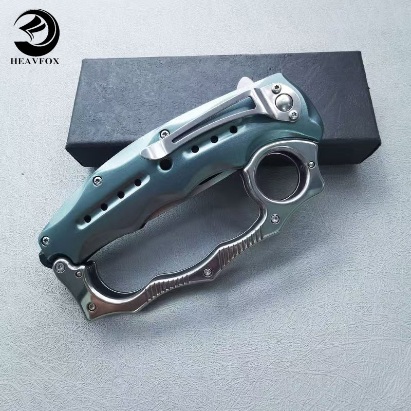 Knuckle Style knife MechaSpring Assist Knife