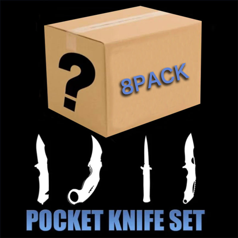 Mystery 1/2/4/8 Pack PocketKnifes With