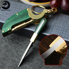 Miniature outdoor pocket knife D2 steel knife handle convenient to play with